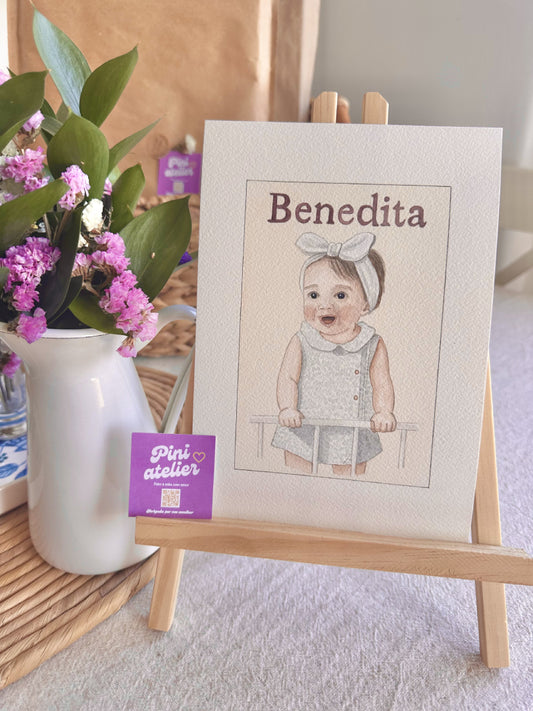 Pini Gifts - Aguarelas Personalizadas Pintadas à mão