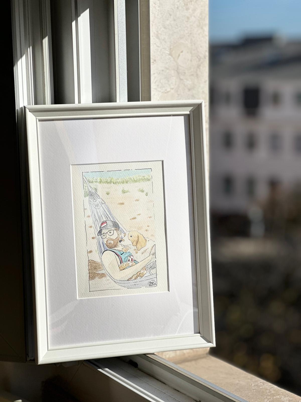 Pini Gifts - Aguarelas Personalizadas Pintadas à mão