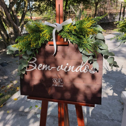 Sinaléticas / Placas de indicação / Placa de Boas vindas