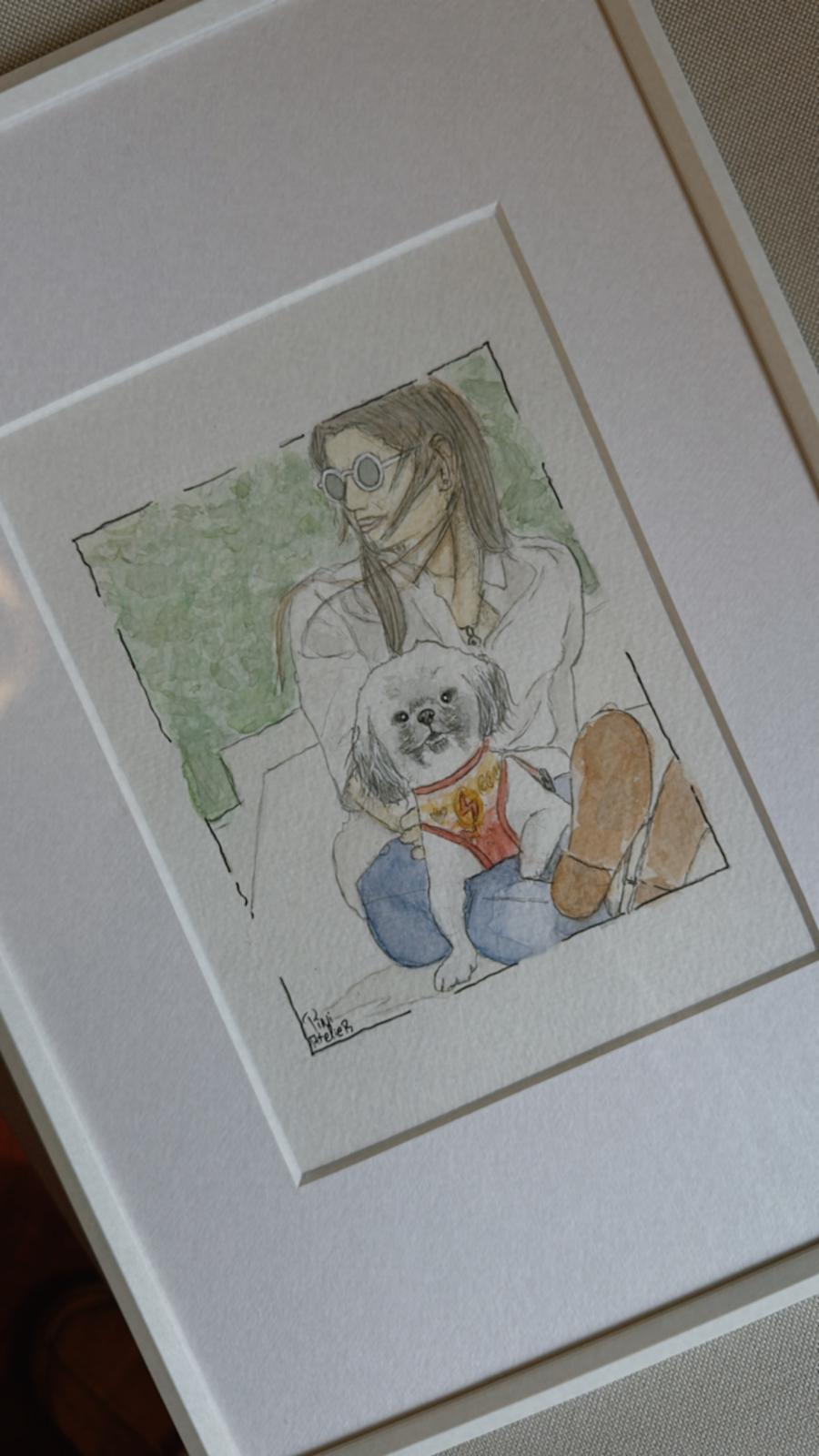 Pini Gifts - Aguarelas Personalizadas Pintadas à mão