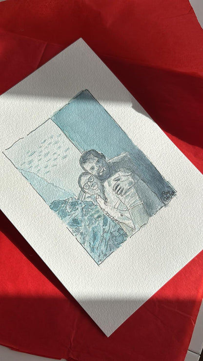 Pini Gifts - Aguarelas Personalizadas Pintadas à mão